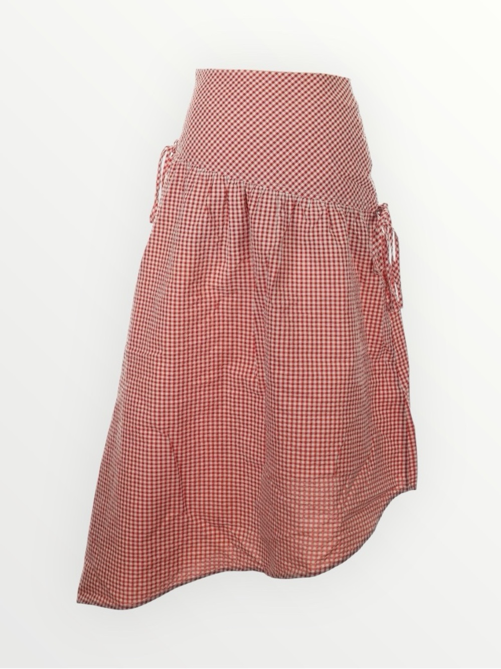 Anthropologie Maeve Asymmetric Picnic Midi Skirt US 2 / UK 6 - Picture 6 of 9